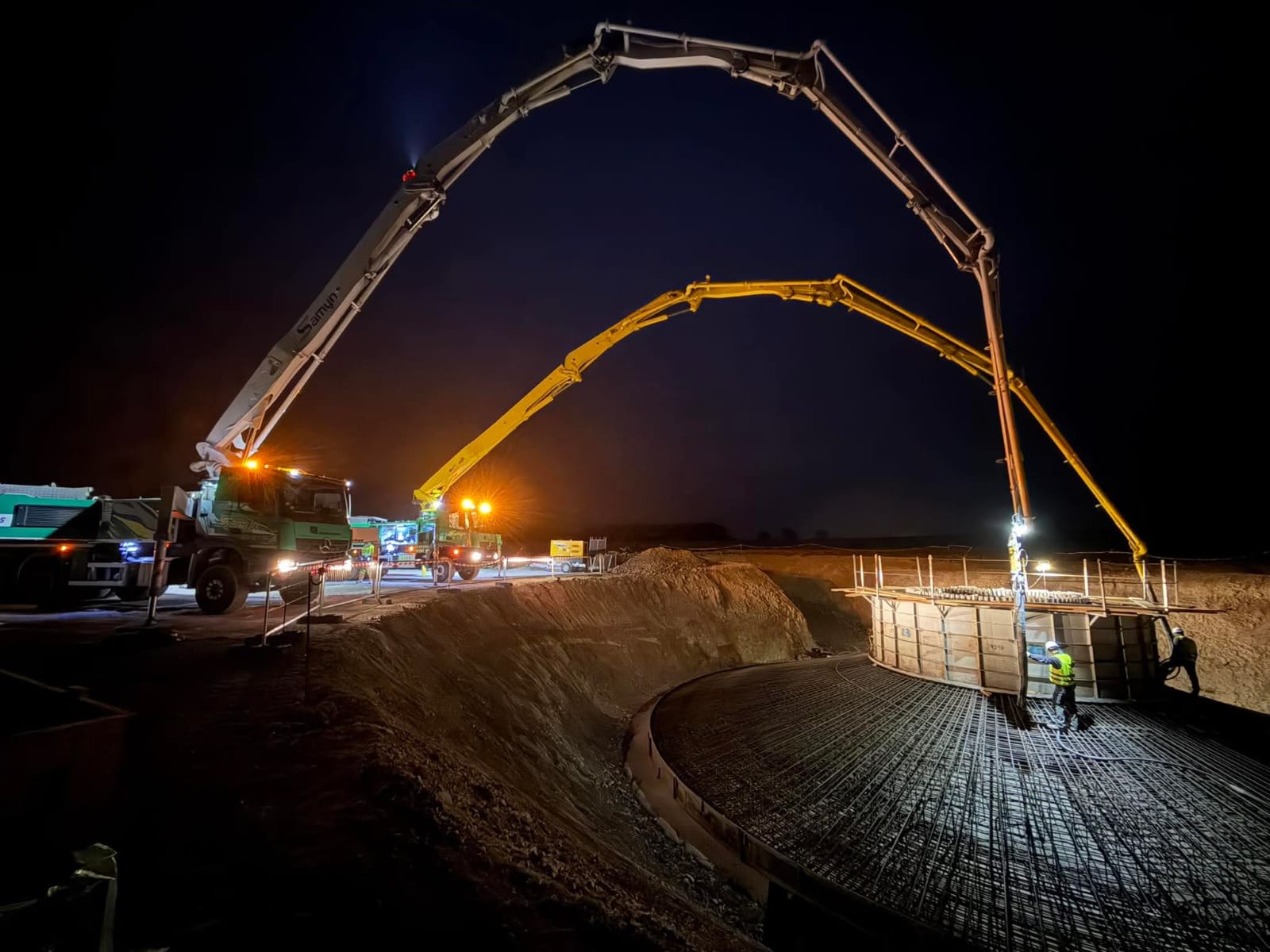 Coulage d’un radier